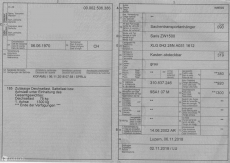 Autoanhänger, mit abschliessbarem Verdeck und Innenausbau