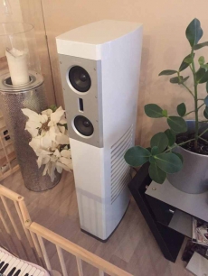 Burmester B50 High End Lautsprecher - Carrera Weiß