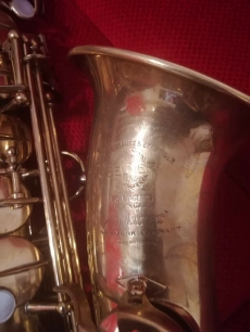 Selmer SBA Alto Saxophone 1953