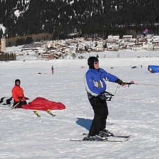 Snowkite Camp 2020, Snowkite lernen Kurs Gutschein