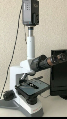 Dunkelfeldmikroskop MADF 650 mir Kamera