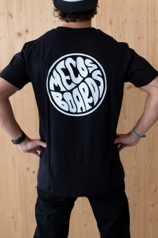 T-Shirt, Men, Schwarz, Grösse S-XL von MECOS BOARDS