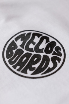 T-Shirt, Men, Weiss, Grösse S-XL von MECOS BOARDS