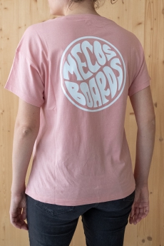 T-Shirt, Women, Canyon Pink, Grösse S-L von MECOS BOARDS