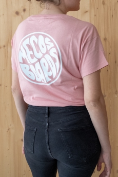 T-Shirt, Women, Canyon Pink, Grösse S-L von MECOS BOARDS