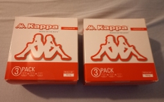 Neue 3er-Pack Kappa Boxers Logo Viriox Herren in OVP *Greif zu *