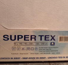 SUPERTEX JERSEY FIXLEINTUCH 100%Baumw. in OVP