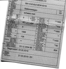 Toyota Avensis 2,0 Automat Mit Ahk Jg 2004