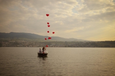 Hochzeitsfahrt mit Boeschboot