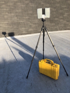 TX5-Laserscanner von Trimble (Faro) mit Gitzo-Stativ