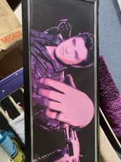 Elvis Poster eingerahmt 