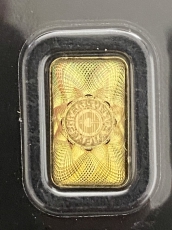 Goldbarren(rund) 2.9032g Helvetia Gold