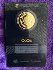 Goldmünzen 1/4 unze QoQa Edition