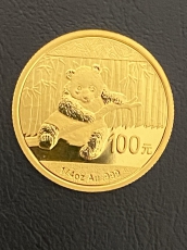 Goldmünzen 1/4 oz China Panda