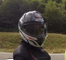 Motorrad Kleidung und Helm