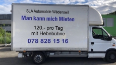 Lieferwagen mieten / Mietfahrzeug / Zügelwagen