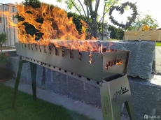 SWISS Feuerspiess Grill als Geschenkidee