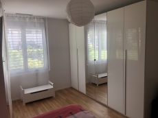 Untermiete für moderne möblierte 3.5 Zimmer-Wohnung mit Garten