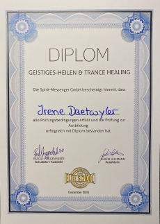 Einzelsitzung, geistiges Heilen/Trance Healing