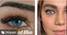 Farbige Kontaklinsen Hollywood blau von Hypnose lenses