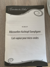 Mikrowellen-Kochtopf Dampfgarer
