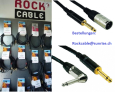 Asymmetrisches Kabel mit 2 x Winkel-Klinken Rock Cable 30 cm