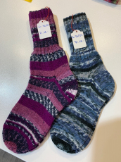 Gestrickte Damen-Socken