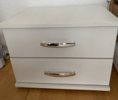 Doppelbett Sideboard Nachttische Schrank