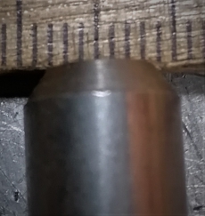 Stahlstift mit M10 Gewinde