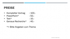 PowerPoint-Vortrag