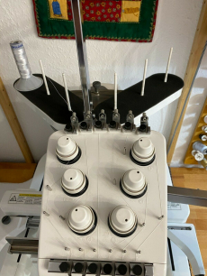 Brother PR 650 Stickmaschine, 1kopf, 6 Nadeln