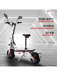 E-Scooter MAXMOV Evoking 45PRO 2000W bis 45 km/h Mit Strassenzul.