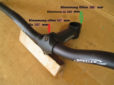 Wheeler MTB Aluminium Lenker  