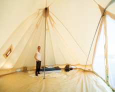 FENEK . SHOP - Luxus Camping Zelt Ø5 Meter