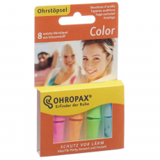 Ohropax Color Ohrstöpsel aus Schaumstoff 8 Stück