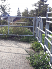 Abschrankungen für Laufhof, Paddock oder Stall