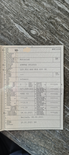 Zontes G1 125ccm