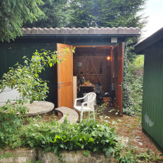 Gartenhäuschen(2) Für Schrebergarten/ Campingplatz