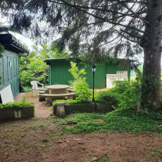 Gartenhäuschen(2) Für Schrebergarten/ Campingplatz