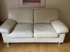 Echtleder Sofa 