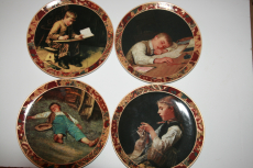 8 Sammelteller von Albert Anker