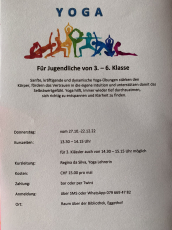 Erwachsenen- und Kinder Yoga in Langrickenbach TG