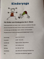 Erwachsenen- und Kinder Yoga in Langrickenbach TG
