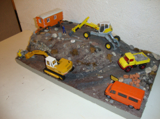 Diorama Baustelle