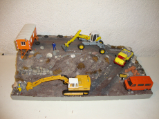 Diorama Baustelle