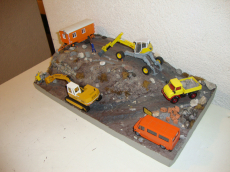 Diorama Baustelle