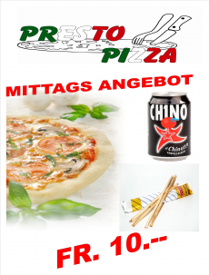 Pizzeria zu vermieten PRESTO PIZZA