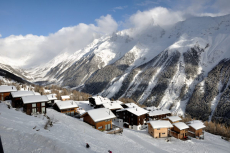 Lötschental, Ferienwohnung auf der Lauchernalp, Wallis, skifahren