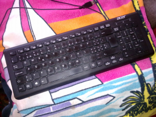 Tastatur von Acer für USB, funktioniert sehr gut