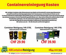 Containerreinigung Embrach Pfungen Henggart Rorbas Eglisau Glatt